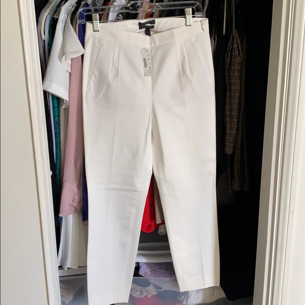 New white Martie pants by j crew